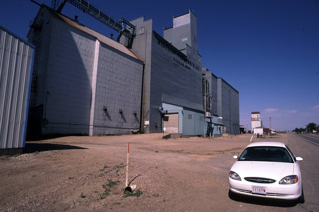 Grain silos, Bigelow