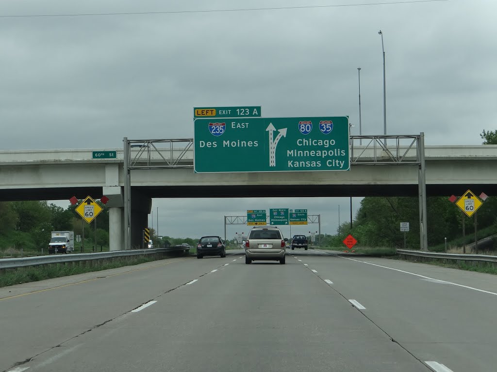 US 80 near Des Moines, IA