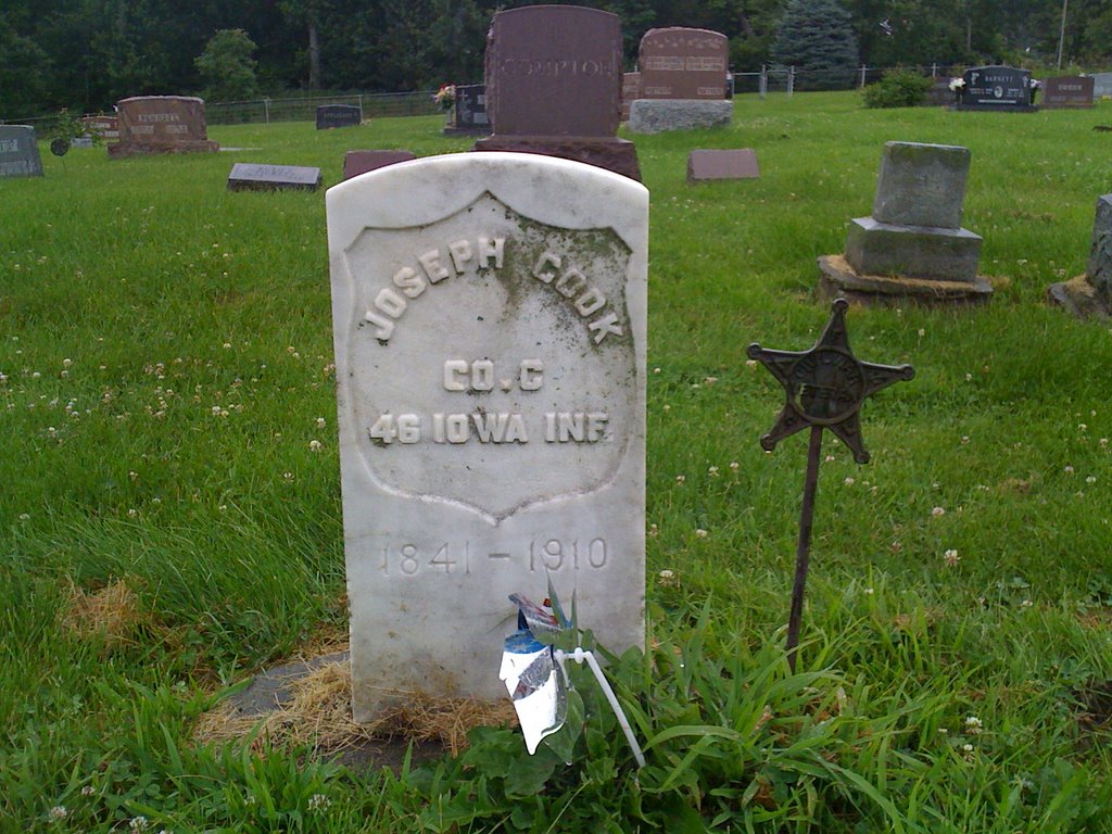 Joseph Cook Tombstone
