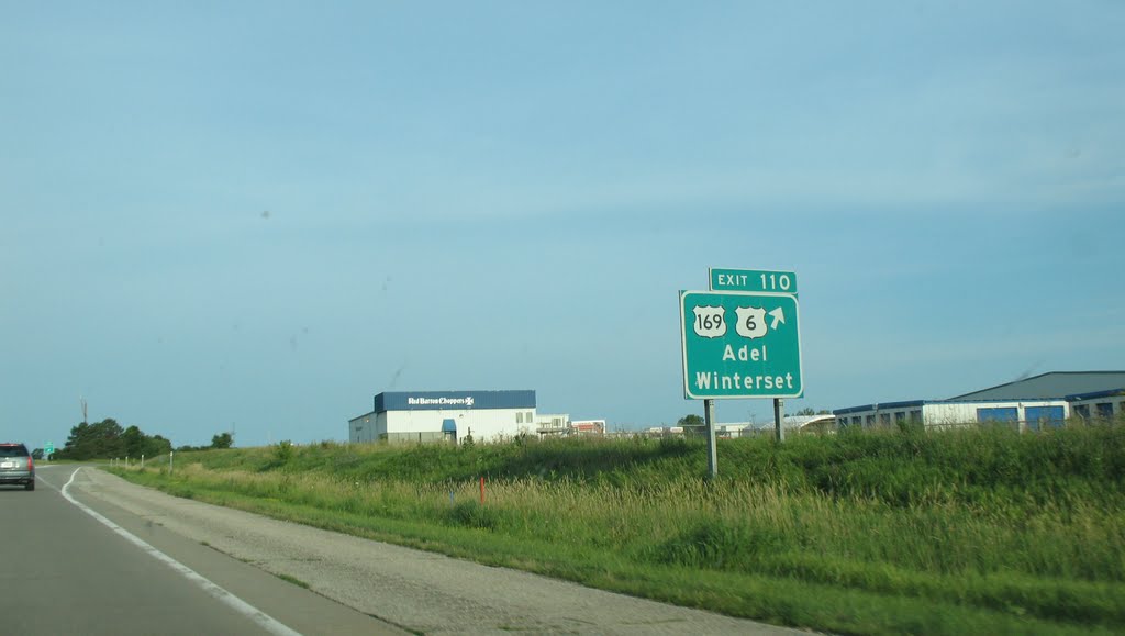 Adel and Winterset Exit