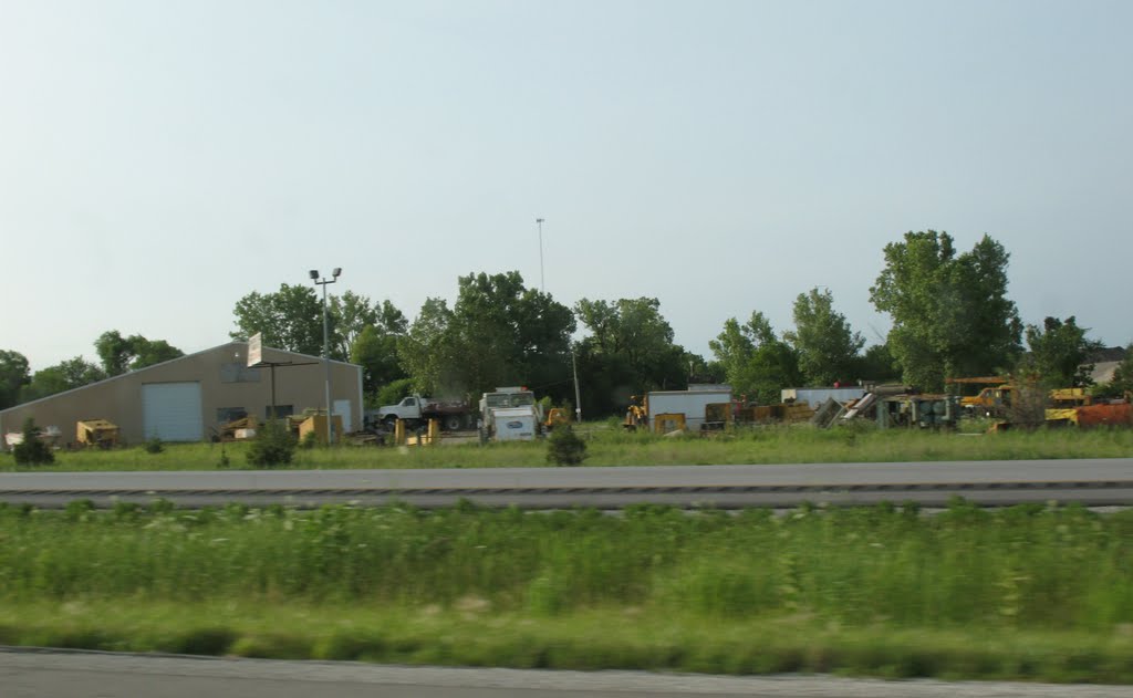 Equipment past Exit 106