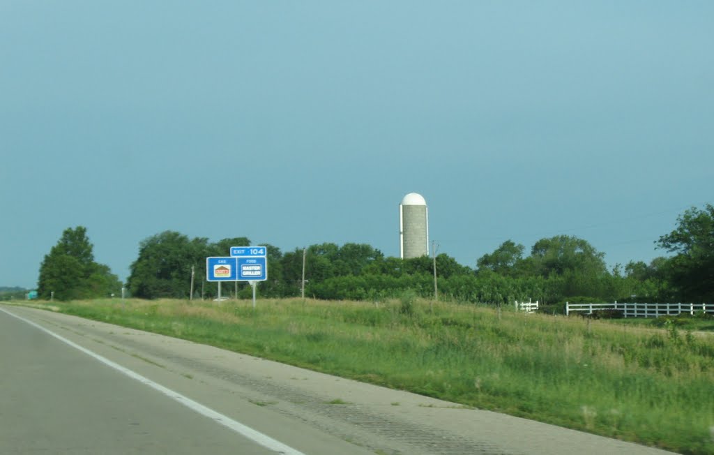 Silo before Exit 104