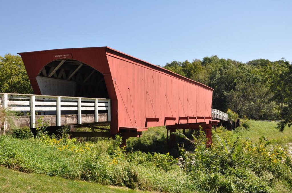 The bridge of Madison County - Roseman covered bridge in IA