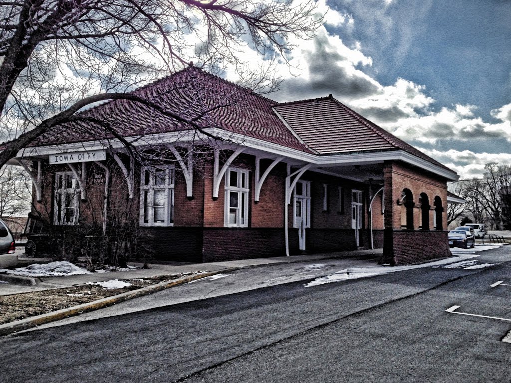 Historic Chicago, Rock Island & Pacific Railroad Passenger Station (Front)
