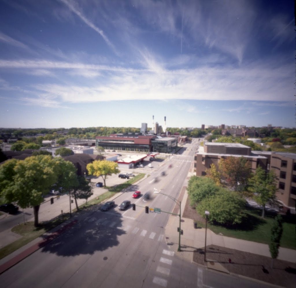 Pinhole Iowa City View of Wellness Center (2011/OCT)