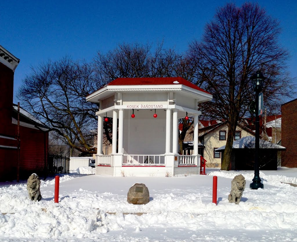Kosek Bandstand in Czech Village