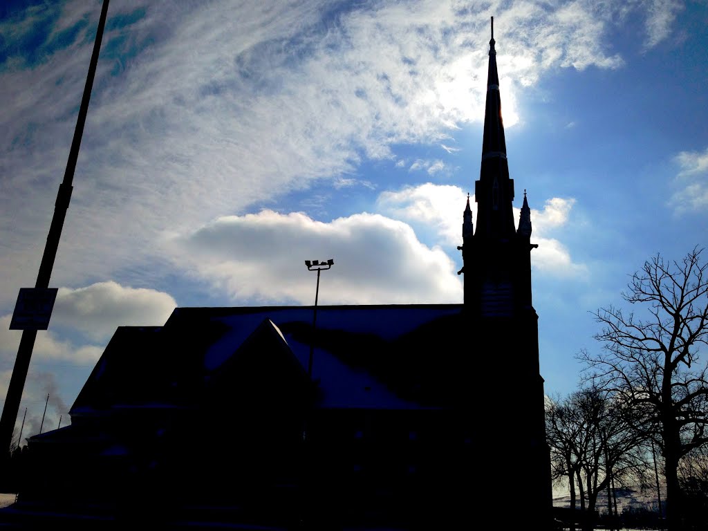 St. Wenceslaus Church in Sunlight