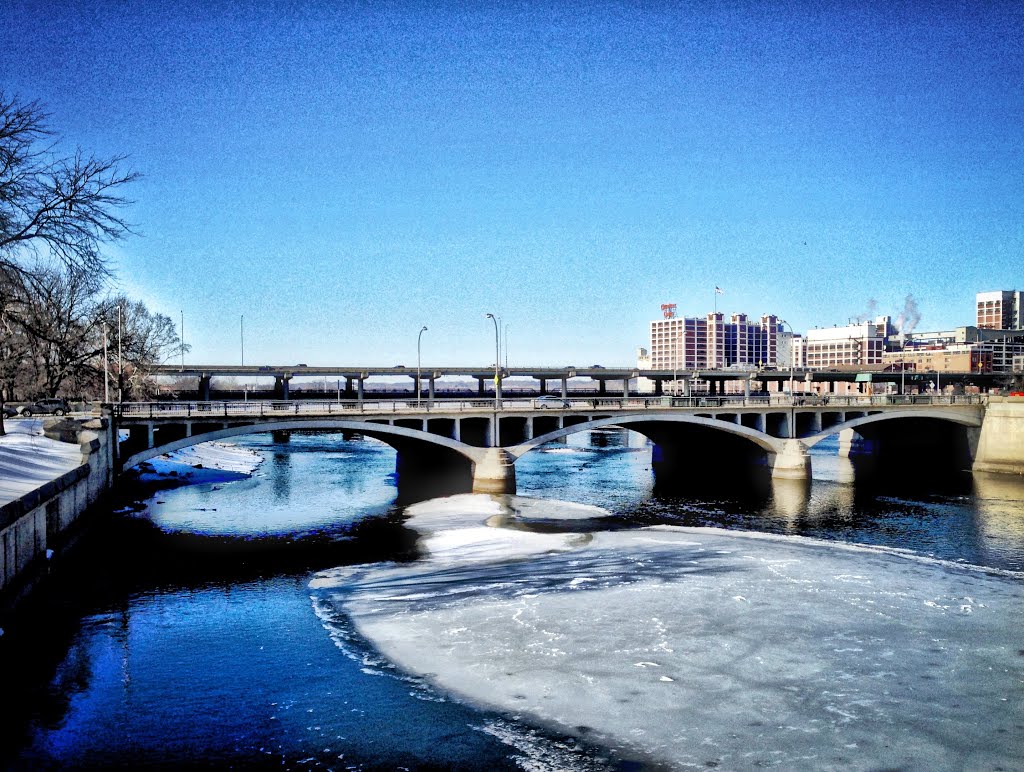 Historic 1st Avenue Bridge - Cedar Rapids, Iowa