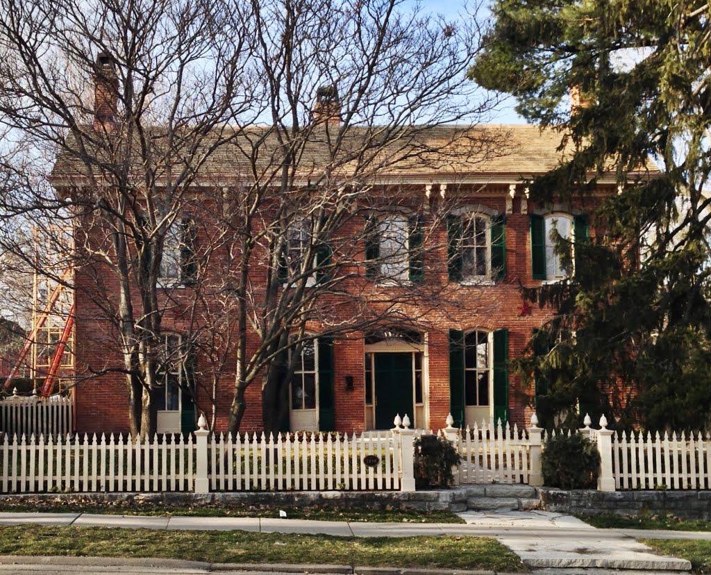 Historic Oakes-Wood House (Grant Wood) - Iowa City, Iowa