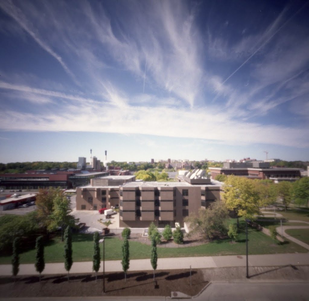 Pinhole Iowa City View from Old Capitol (2011/OCT)