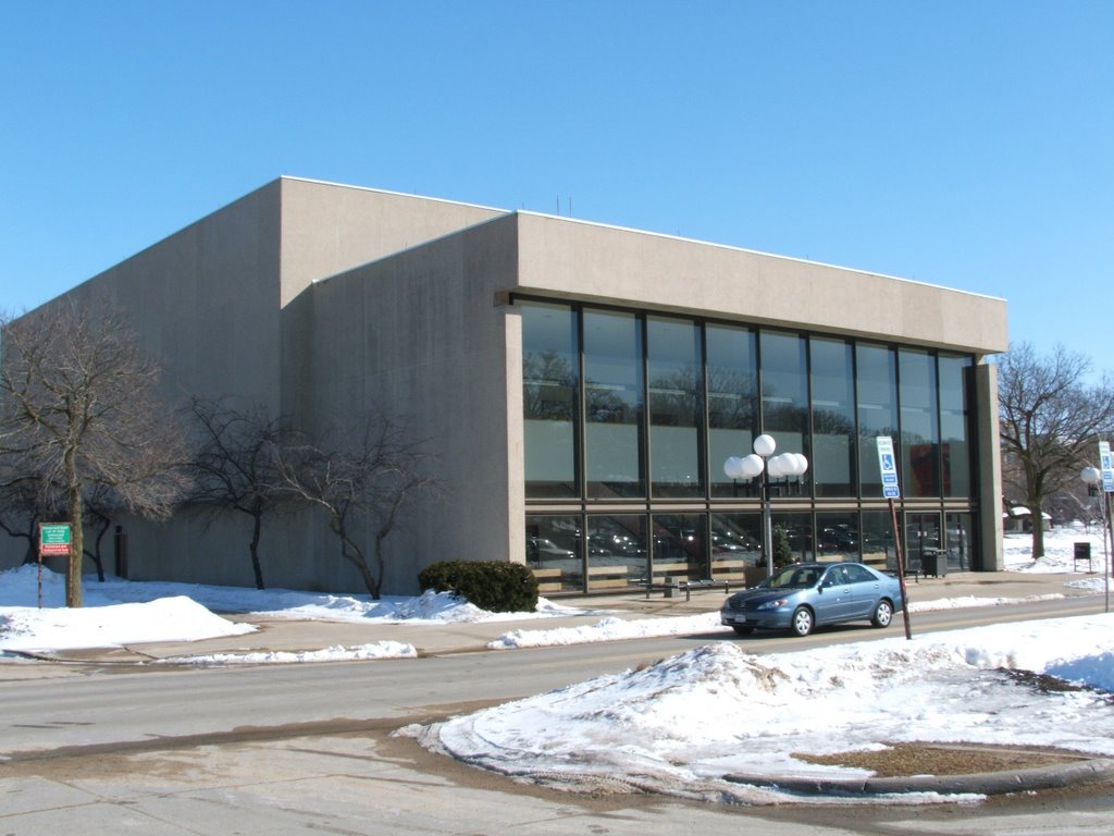 Clapp Recital Hall, Iowa City, IA in Winter 2008