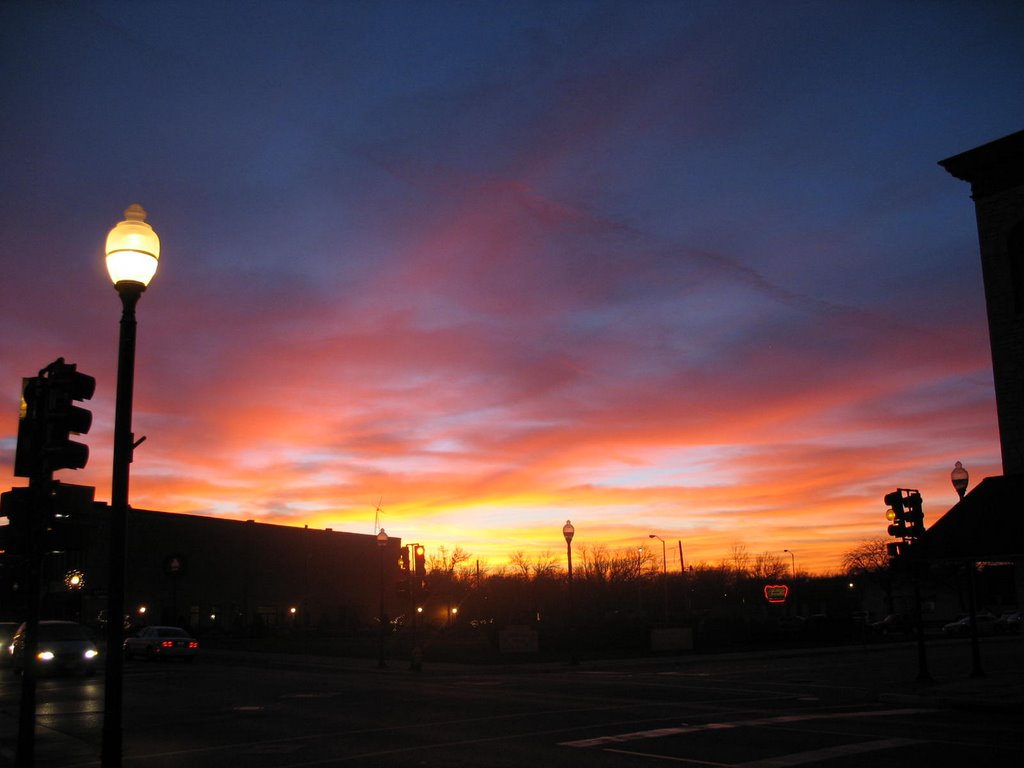 Dusk over Main Street