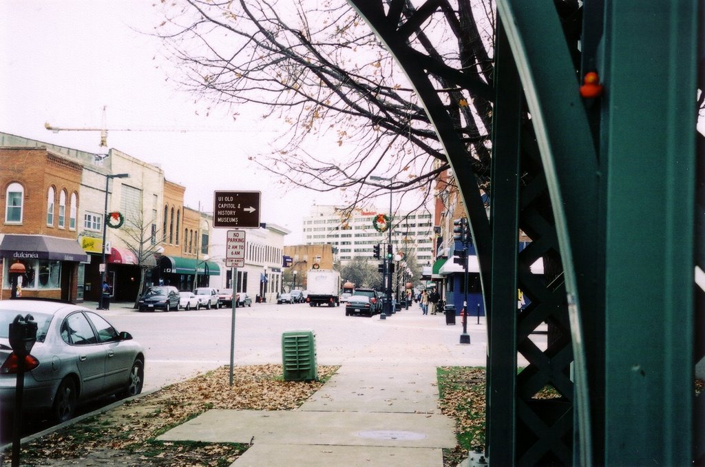 Dubuque Street and Devil Duck