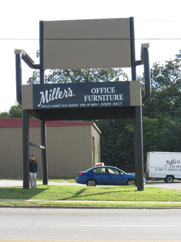 Worlds largest office chair