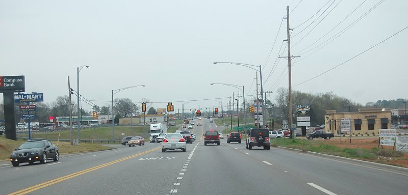 HWY 72 aproaching HWY 31