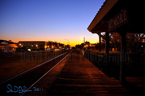 Twilight at Williams Station, Atmore, Alabama