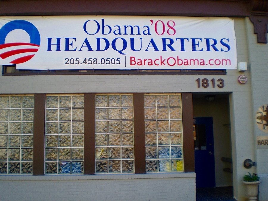 Obama in Alabama! HQ, Birmingham