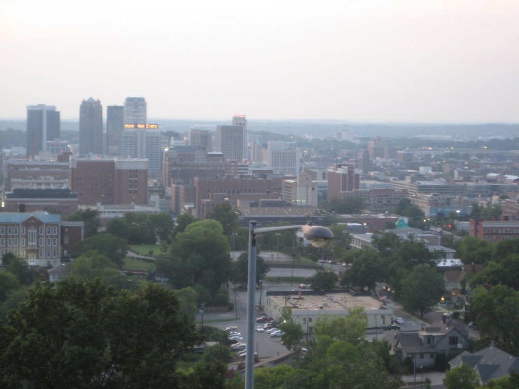 Birmingham at dusk