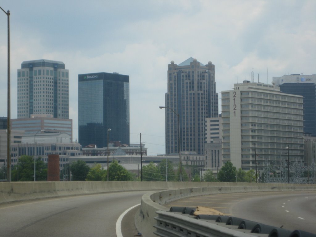I-20 looking toward downtown