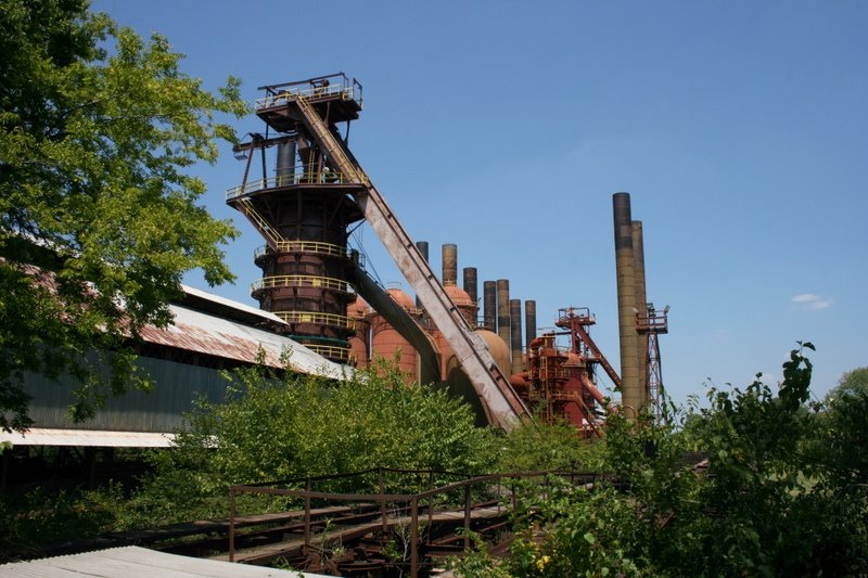 Furnace #2. Sloss Furnaces National Historic Landmark. 8/11/2007