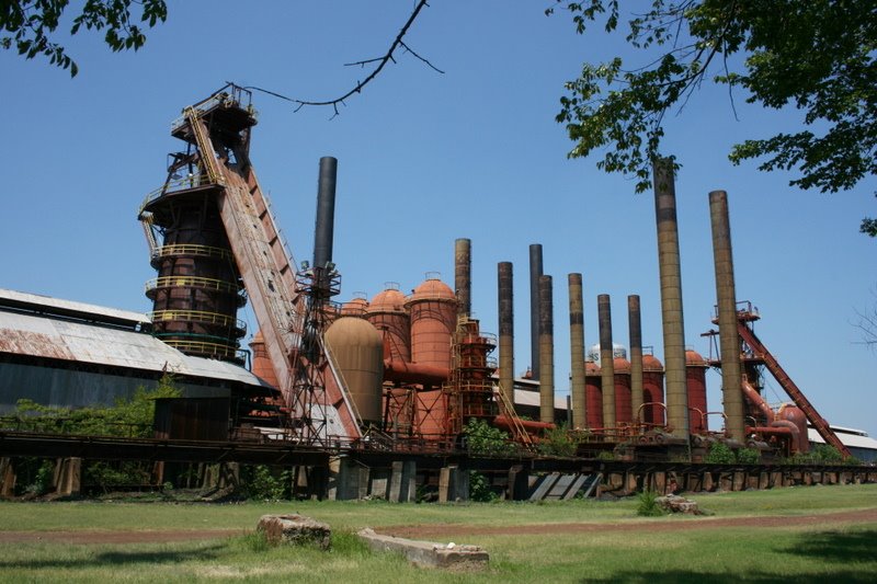 Sloss Furnaces National Historic Landmark. 8/11/2007