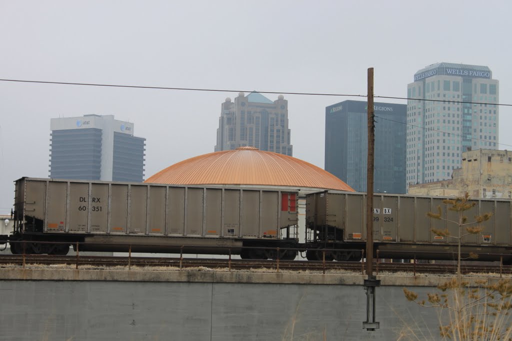 Birmingham Skyline from Railroad Park