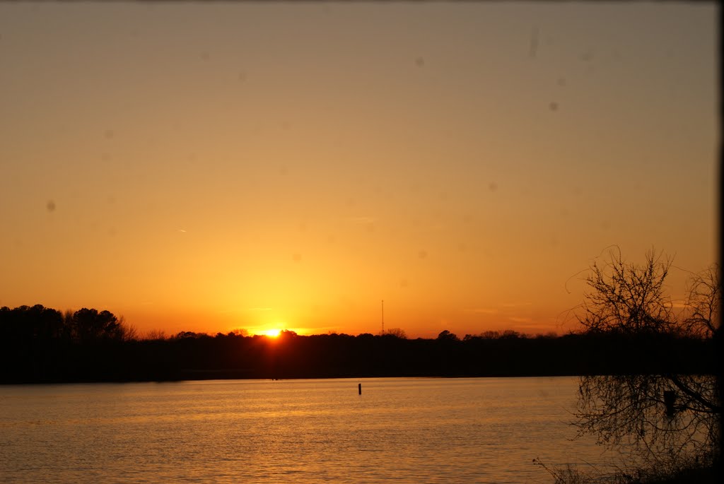 Sunset on the Coosa