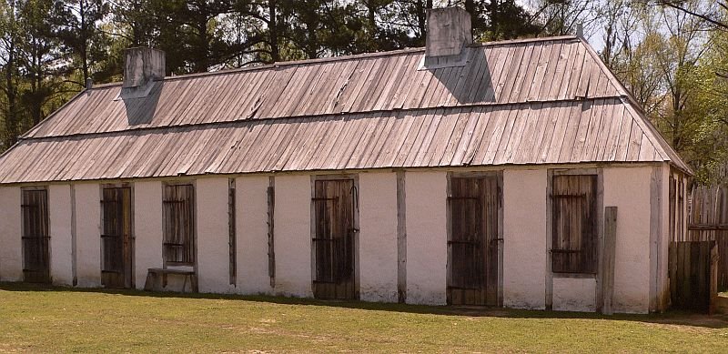 French Barracks, Fort Toulouse, Alabama