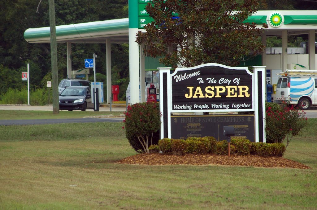 2010, Jasper, AL - Welcome Sign