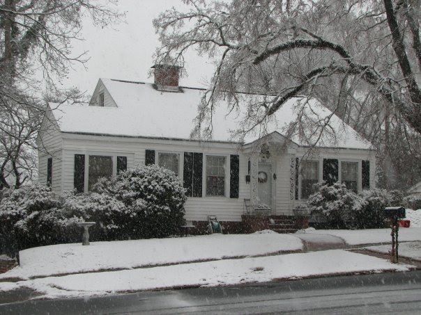 IvyRose Cottage in the Snow of Feb. 2010