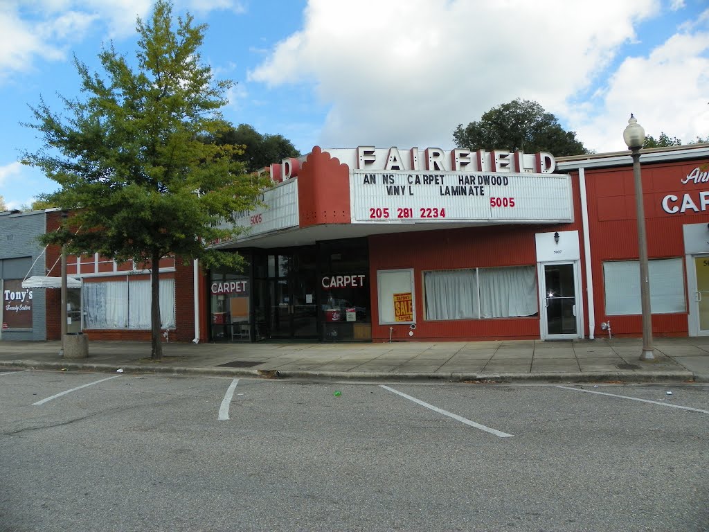 The old Fairfield Movie Theater