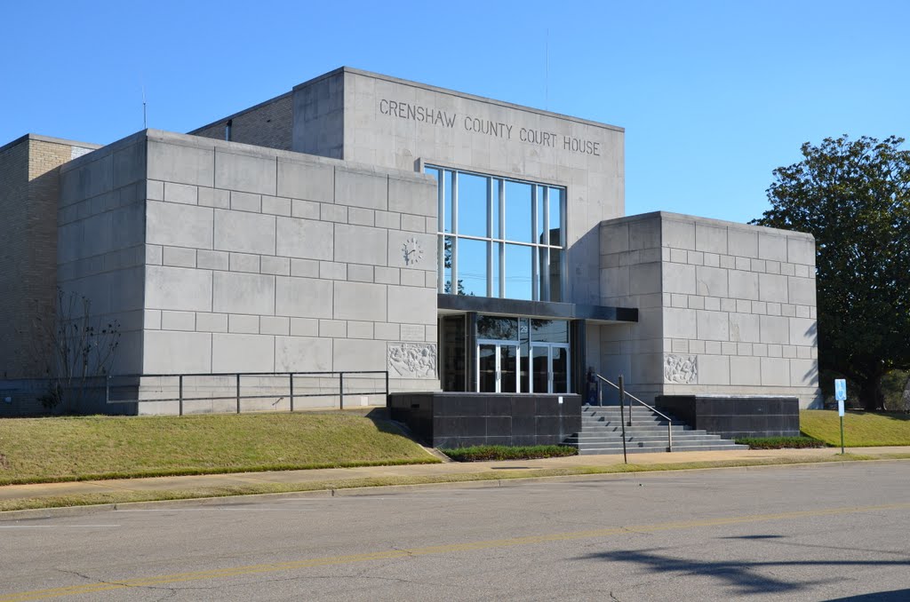 Alabama - Crenshaw County Courthouse