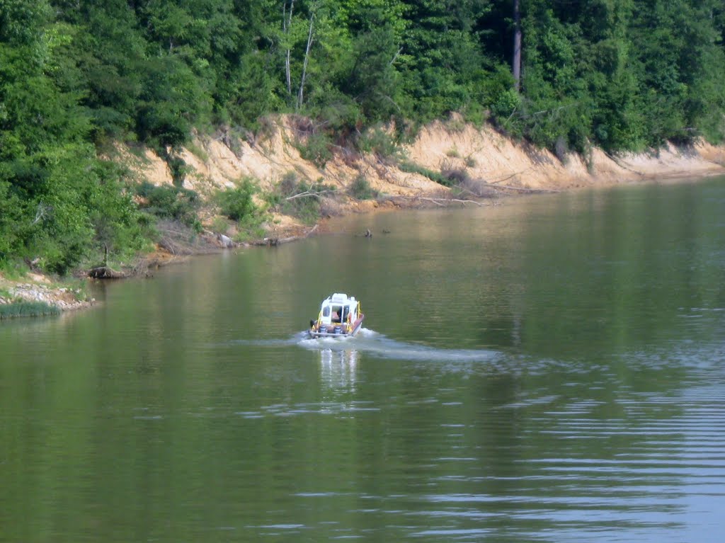 A boat on the Black Warrior