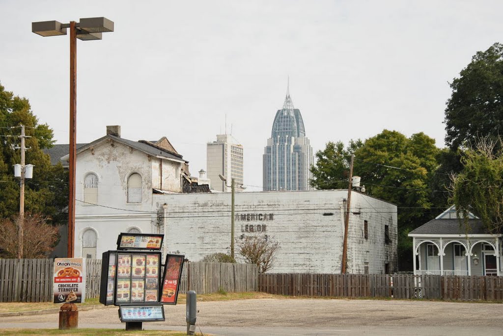 View Downtown Mobile, Alabama From Arbys