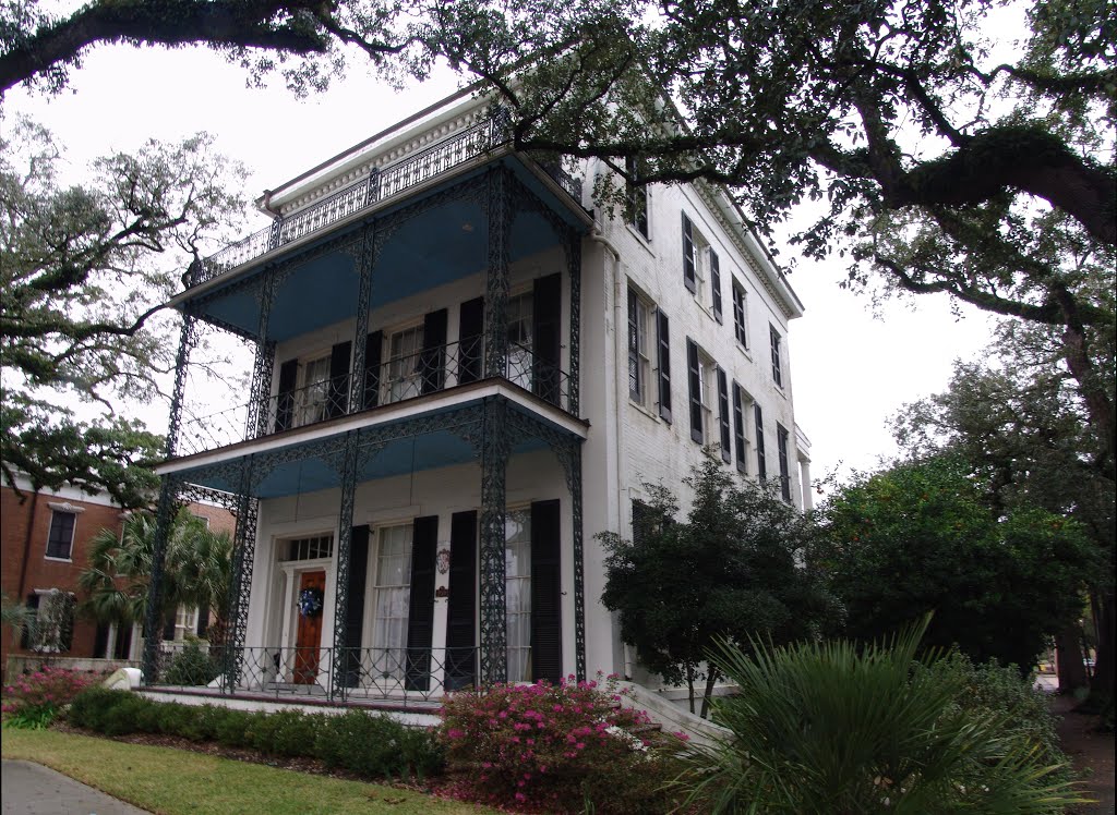 1853 Williams-Rogers house, 3rd floor used as CSA headquarters, Mobile (12-26-2011)