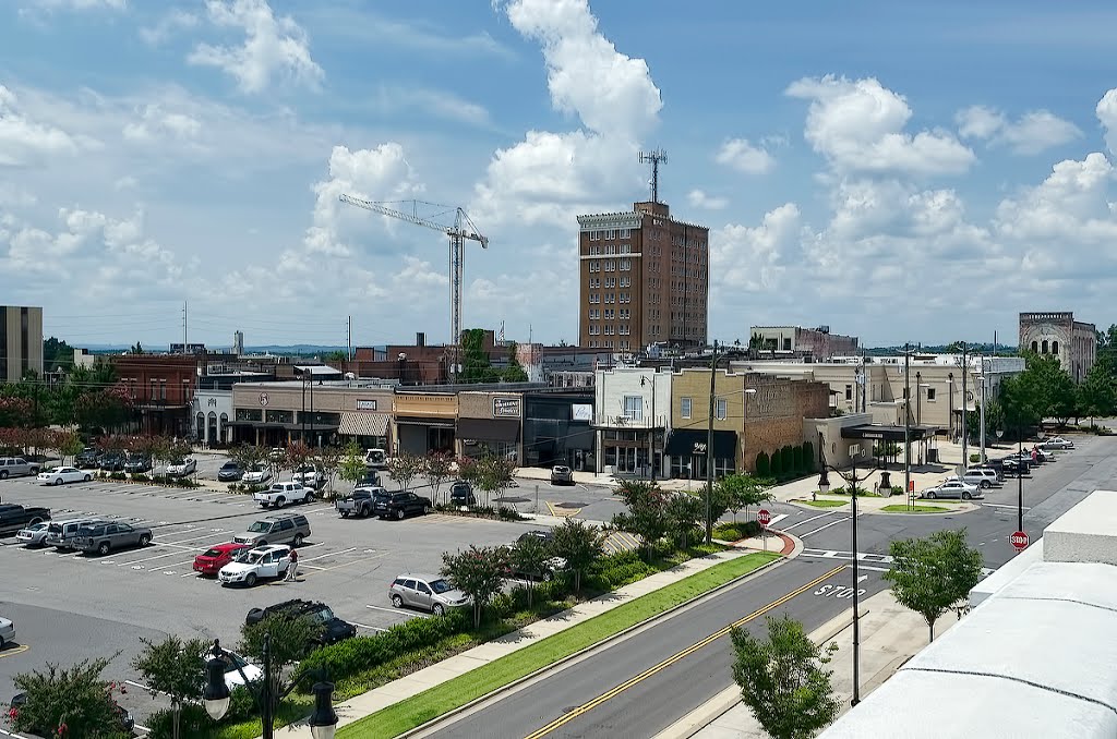 New Hotel Construction Site from City Parking Deck