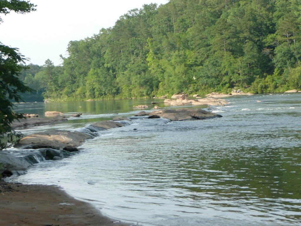 tallapoosa river N of lake martin 6/16/09