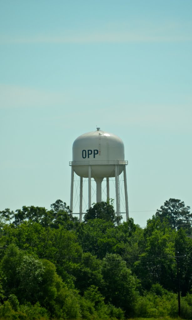 Opp, AL water tower