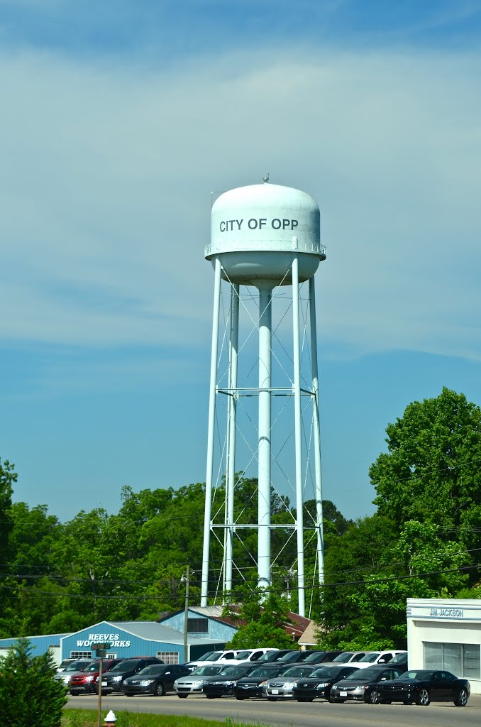 City of Opp water tower