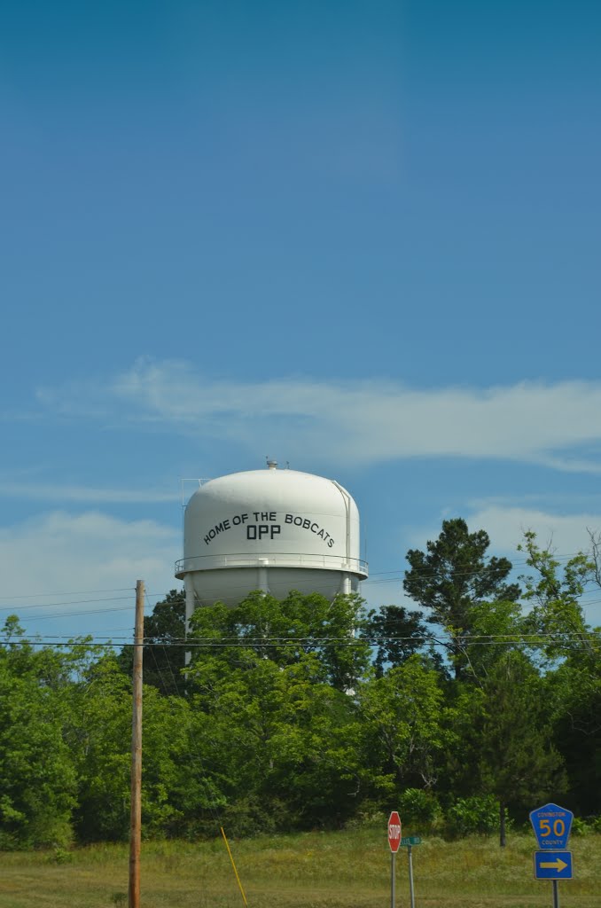 Opp, AL water tower