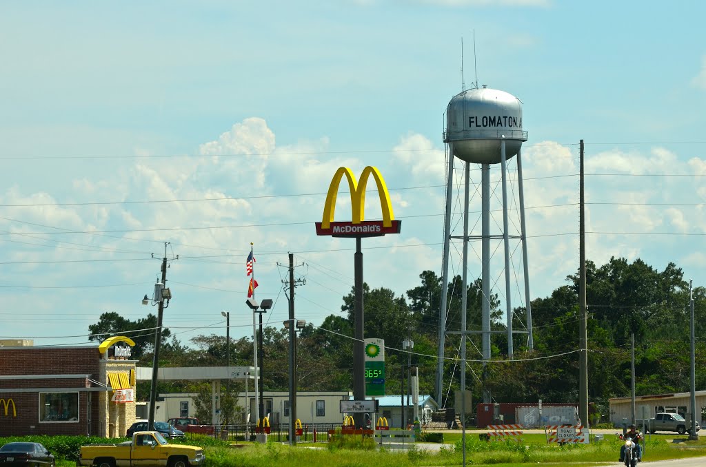 Water tower in Flomation