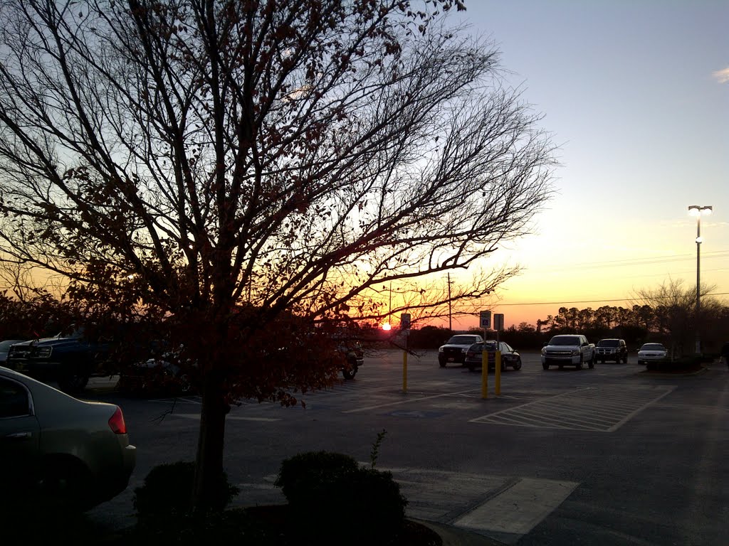 Sunset in Prattville, AL
