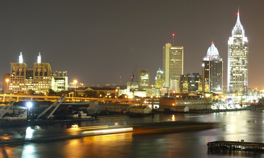 Busy Night in Mobile