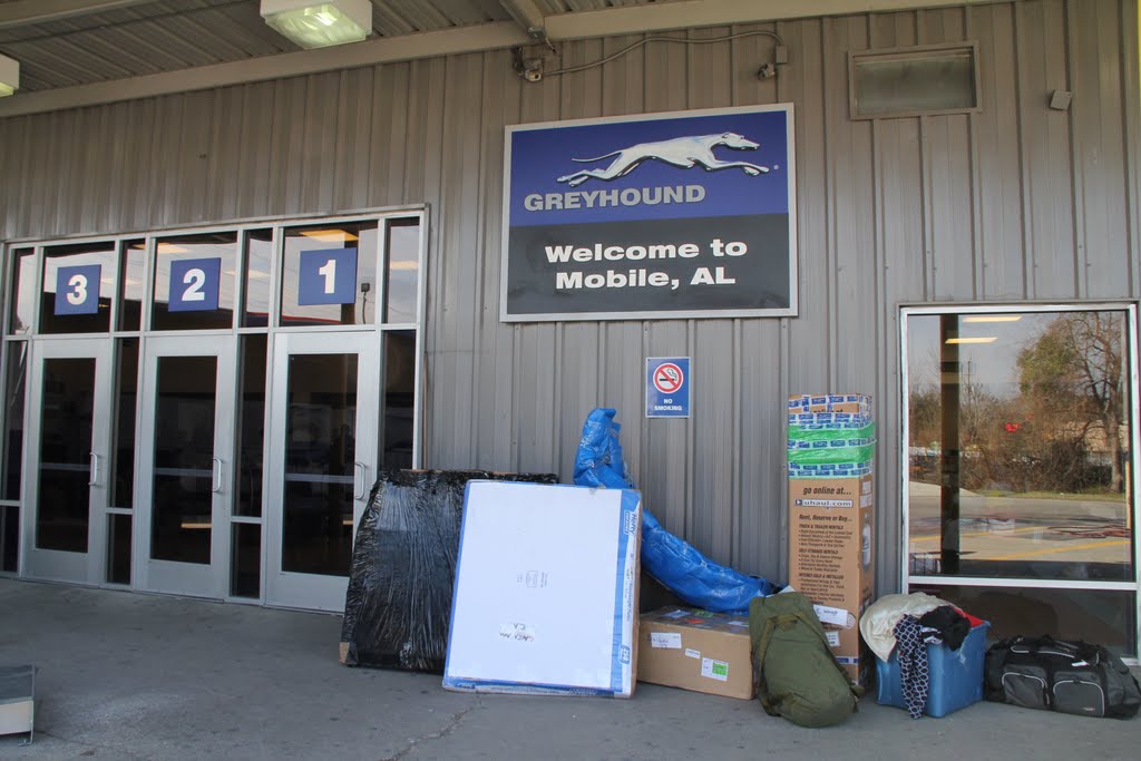 Mobile Greyhound Station, Alabama USA