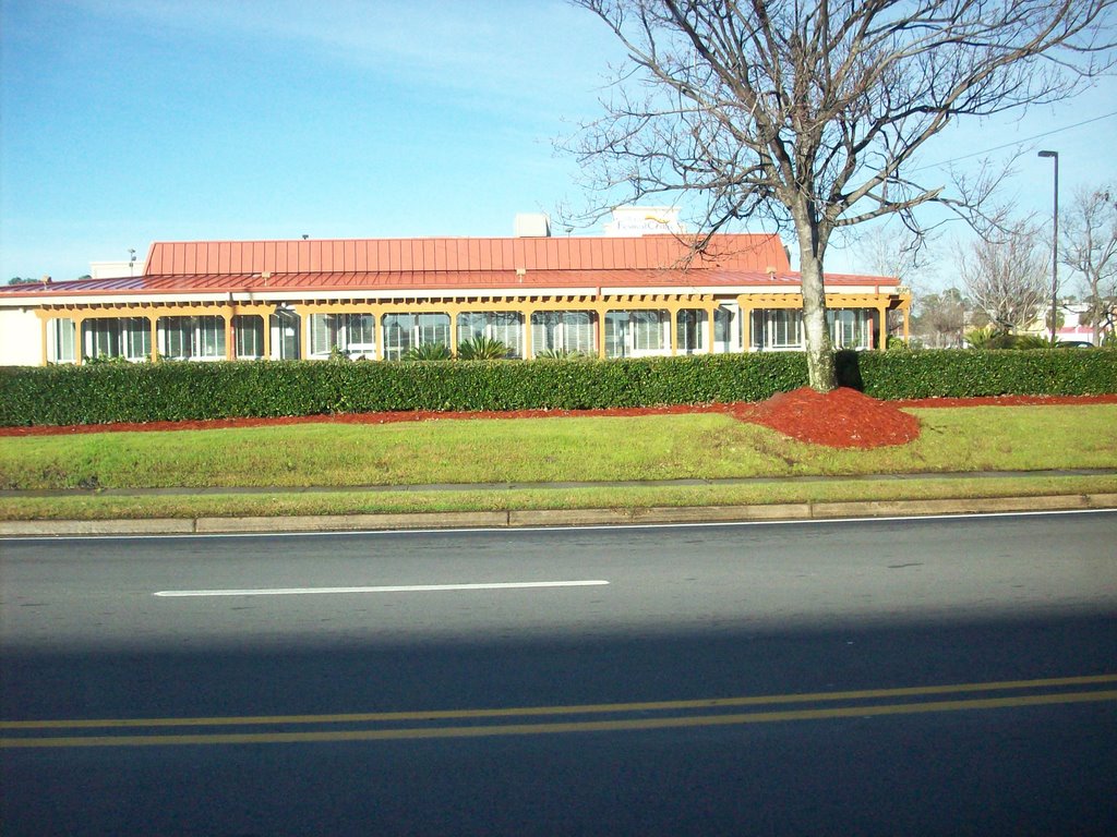 Montlimar Dr at Airport Blvd