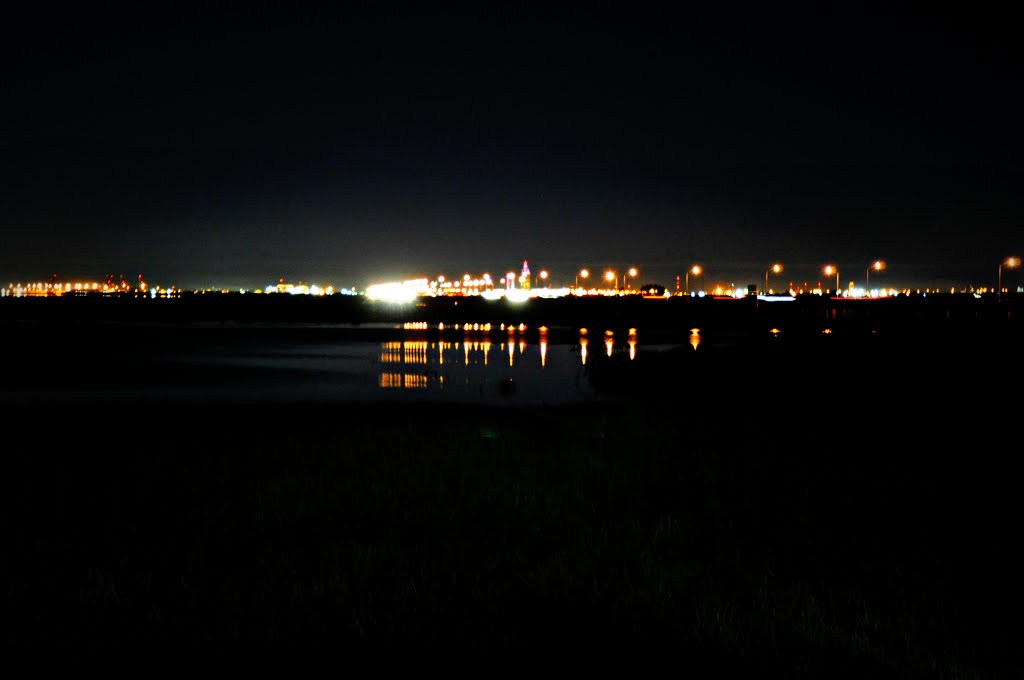 Mobile Alabama Skyline from DOlive Bay