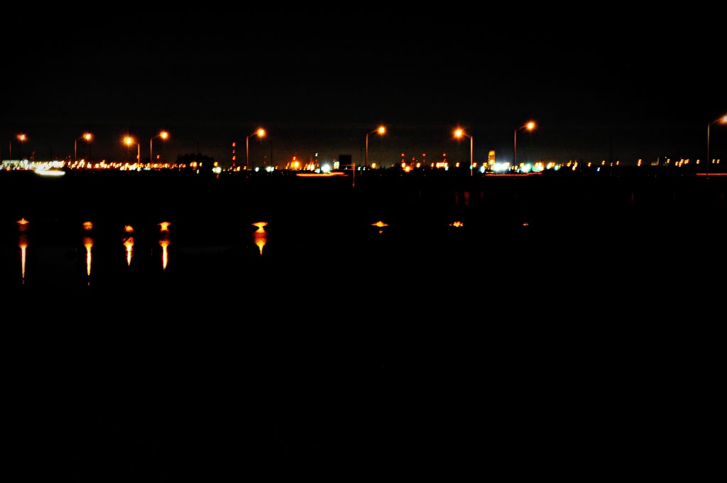Mobile Alabama Skyline from DOlive Bay