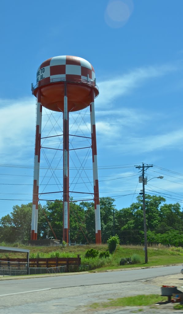 Luverne, AL water tower