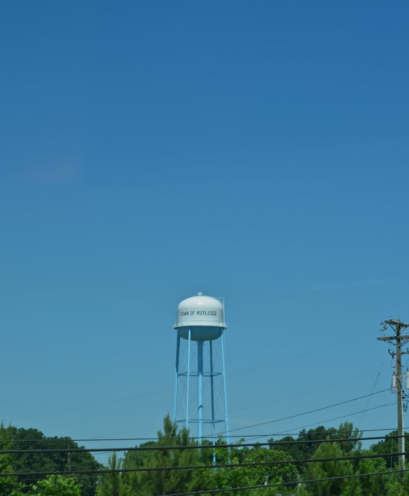 Rutledge, AL water tower
