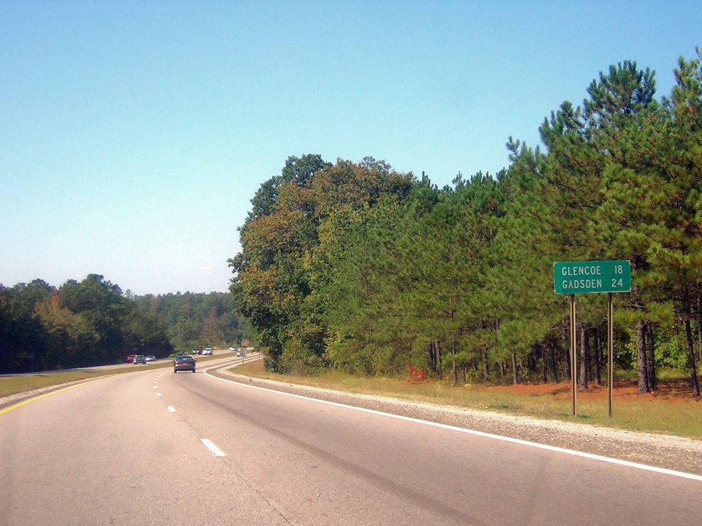 Going North On US-431 Towards Gadsden, AL, 10-18-2008